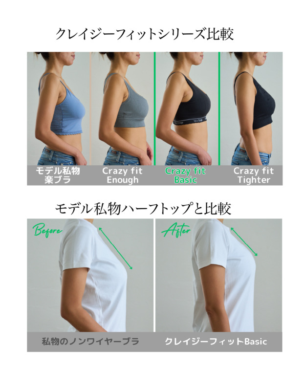 クレイジーフィットbasic 詳細画像 ブラック 2