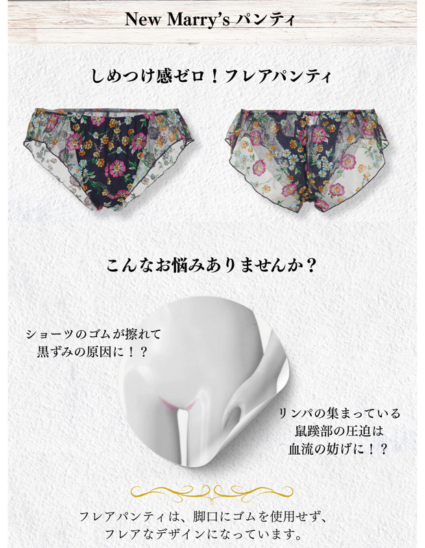 New Marry'sパンティ 詳細画像 ネイビー 1