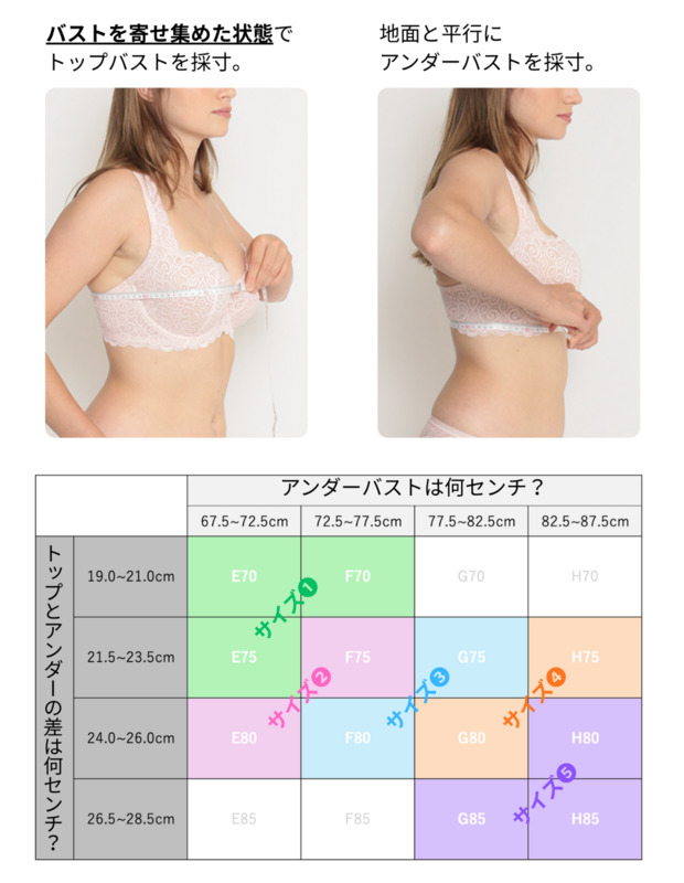 Kate'sデイリーブラ 詳細画像 ヘザーグレイ 1